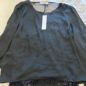 VICI Black Flowy Top - NWT